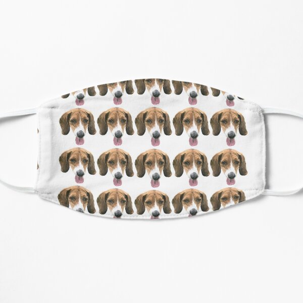 Mini Beagles Flat Mask