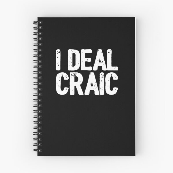 Item preview, I Deal Craic Funny Ireland Irish Slang designed and sold by Dialectable.