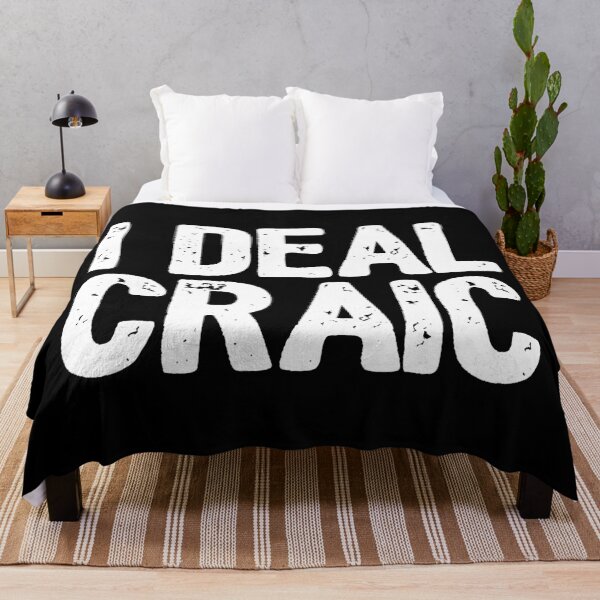 Item preview, I Deal Craic Funny Ireland Irish Slang designed and sold by Dialectable.