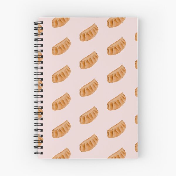 Item preview, Dumpling watercolour illustration (Pink background) designed and sold by tifft.