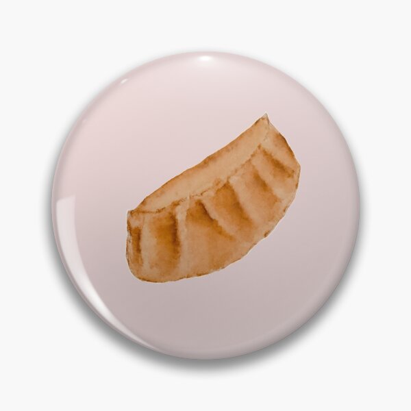 Item preview, Dumpling watercolour illustration (Pink background) designed and sold by tifft.