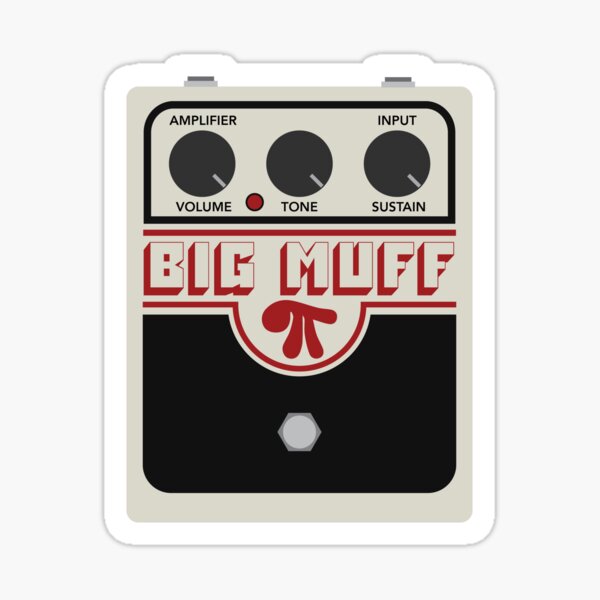 Fuzz Stompbox Sticker