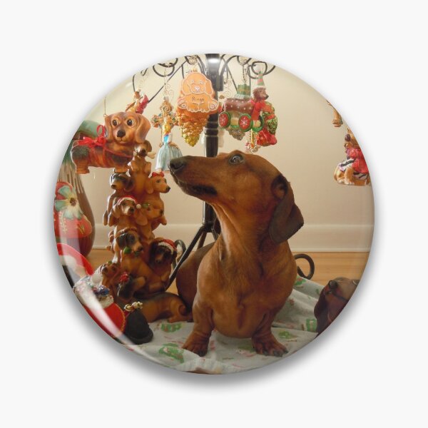 Item preview, Christmas Dachshund (Version 2) designed and sold by DebiCady.