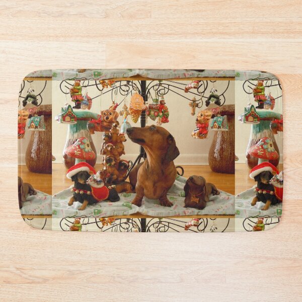 Item preview, Christmas Dachshund (Version 2) designed and sold by DebiCady.