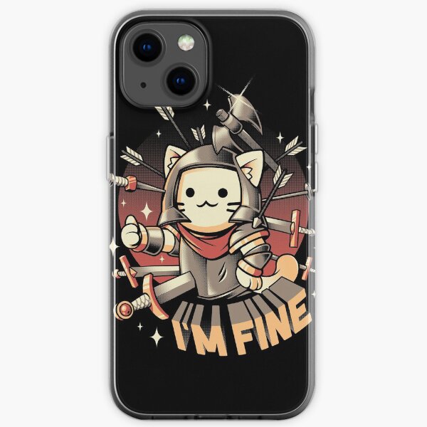 I'm Fine iPhone Soft Case