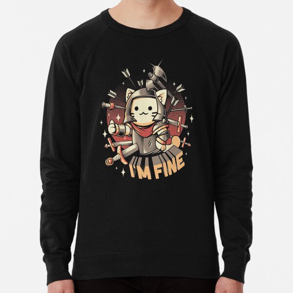 I'm Fine Lightweight Sweatshirt