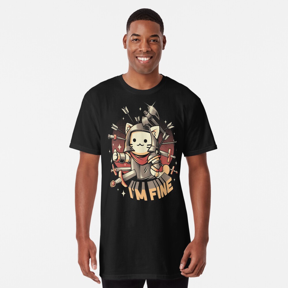 Item preview, Long T-Shirt designed and sold by ilustrata.