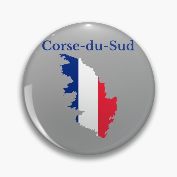Item preview, Corse-du-Sud Map, France, French Department designed and sold by marosharaf.