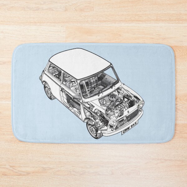 Item preview, haynes mini blue designed and sold by meghadley.