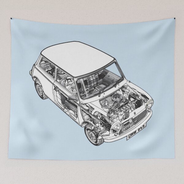 Item preview, haynes mini blue designed and sold by meghadley.