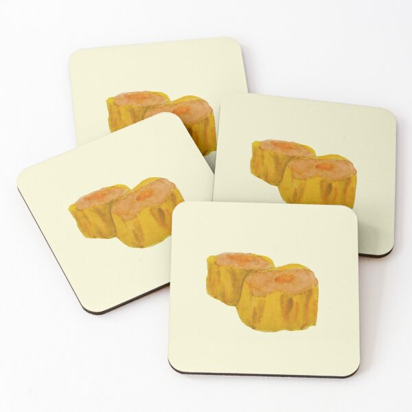 Item preview, Pork Dumplings watercolour illustration designed and sold by tifft.