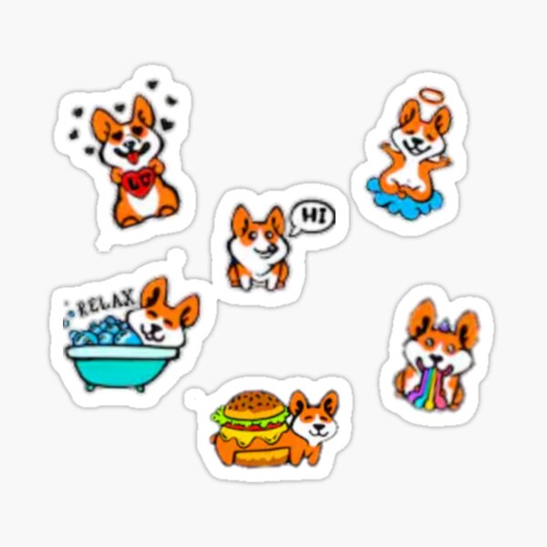 Tucker Dog Sticker for Sale by ShinyPhoenix