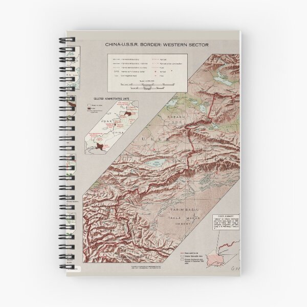 Item preview, China U.S.S.R. border western section (1964) designed and sold by allhistory.