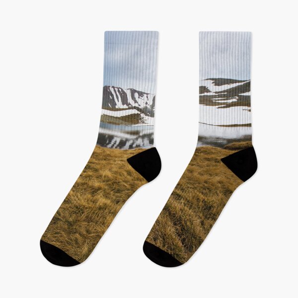 Item preview, Mountain lake landscape designed and sold by Taidundua.