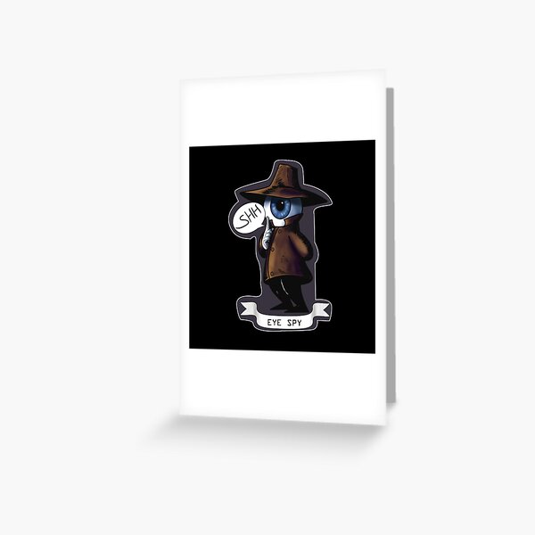 EYE SPY Greeting Card