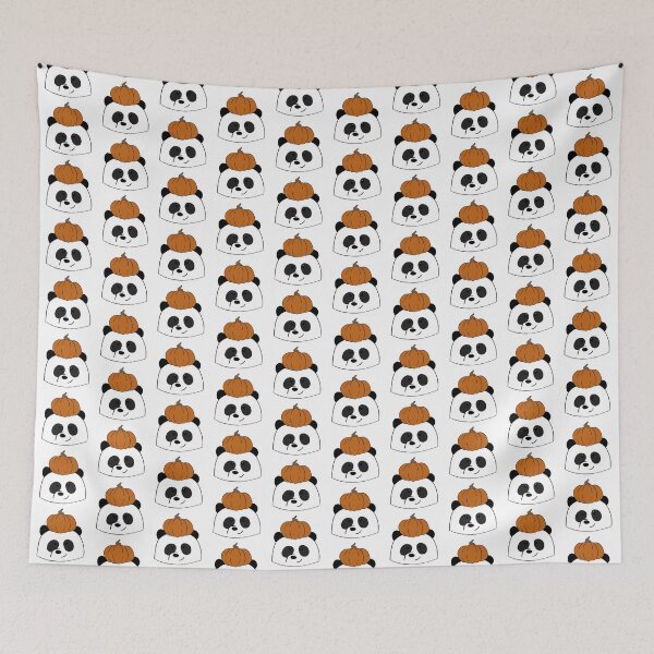 Item preview, Panda Bear with a Pumpkin designed and sold by KRISTAHR.
