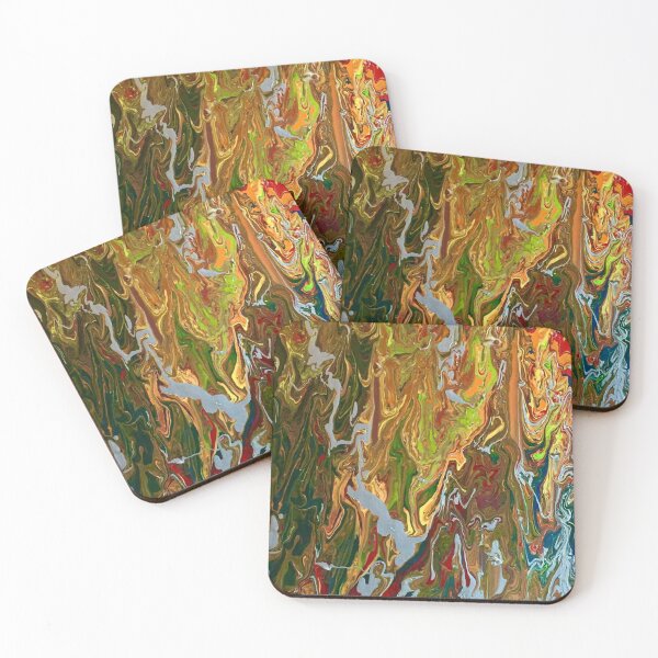Item preview, Molten gold acrylic designed and sold by ralphsamo.