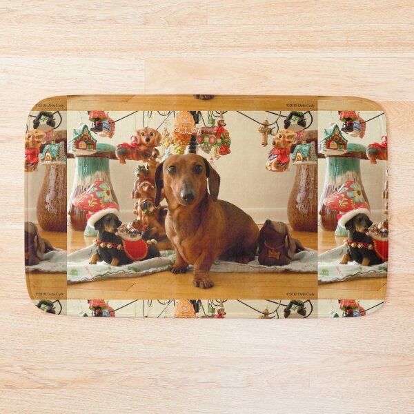 Item preview, Christmas Dachshund (Version 1) designed and sold by DebiCady.