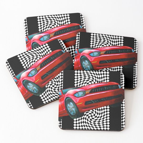 Item preview, Red Car Victory Lap designed and sold by Melissa J Barrett.