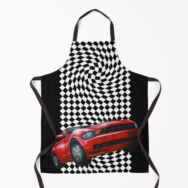 Item preview, Red Car Victory Lap designed and sold by Melissa J Barrett.