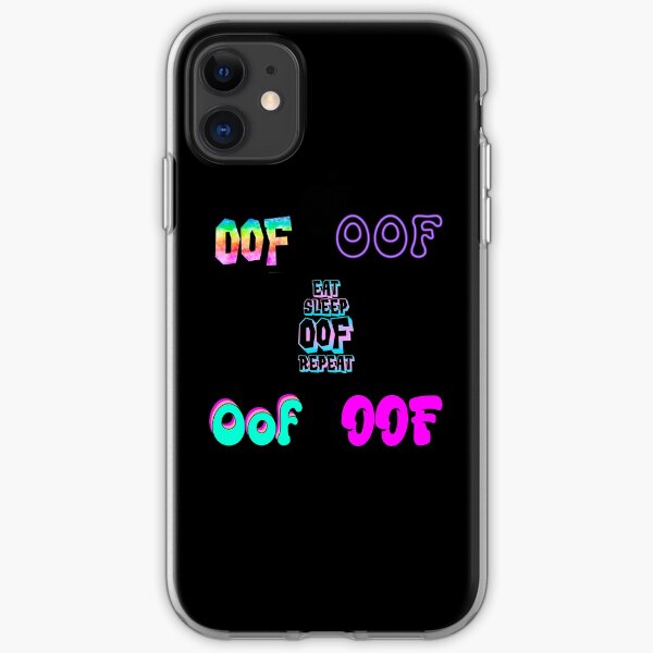 Roblox Face Iphone Cases Covers Redbubble - roblox oof in reverse youtube