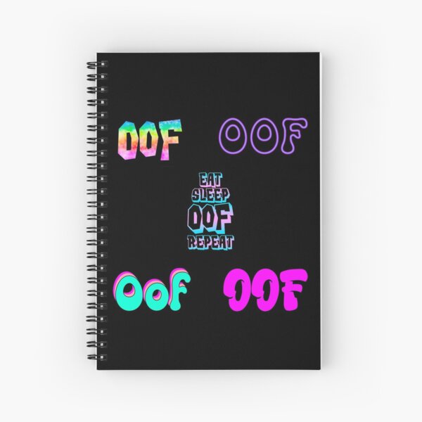 Roblox Pack Spiral Notebooks Redbubble - roblox zoo dance your blox off jazz modern