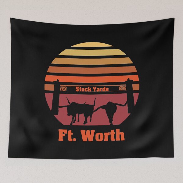Item preview, Fort Worth Stock Yards Texas Sunset designed and sold by weirdrelatives.