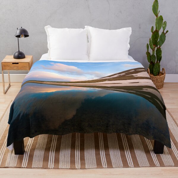 Item preview, Lake landscape at sunset designed and sold by Taidundua.