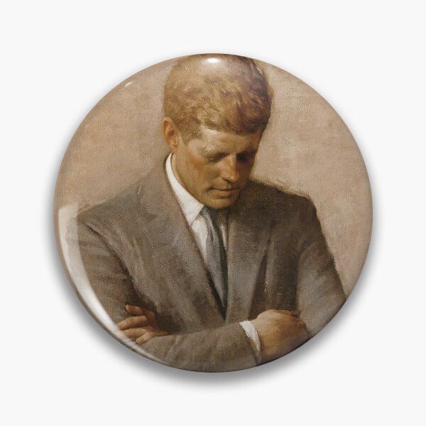 Item preview, John F Kennedy Official Portrait by Aaron Shikler designed and sold by allhistory.