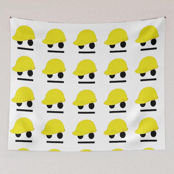 Item preview, Construction Worker Serious Face Construction Worker Helmet designed and sold by Paulina Vanlife.
