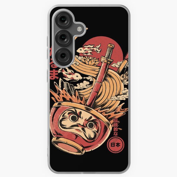 Vista previa del artículo con la obra «Ramen de Daruma», diseñado y vendido por Ilustrata®.
