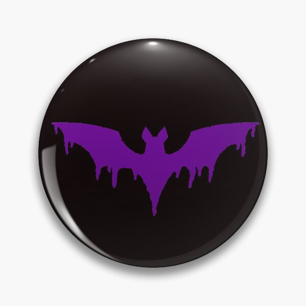 Item preview, Bat dripping purple designed and sold by tada-leipzig.