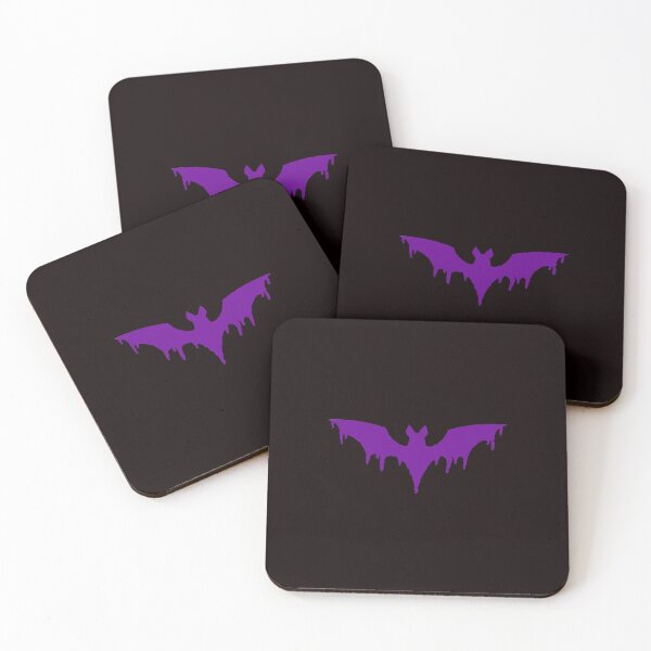 Item preview, Bat dripping purple designed and sold by tada-leipzig.