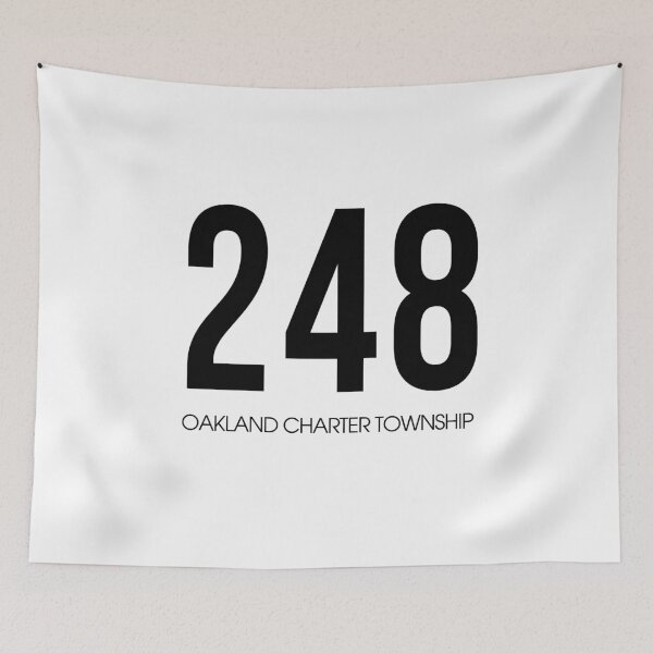 Item preview, Oakland Charter Township, MI - 248 Area Code designed and sold by CartoCreative.