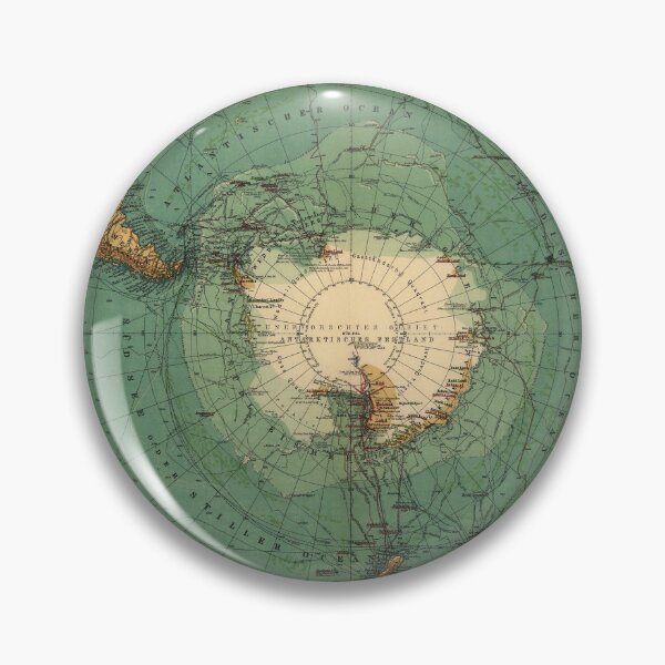Item preview, Map of Antarctica from 1912 (Süd-Polar-Karte) designed and sold by allhistory.