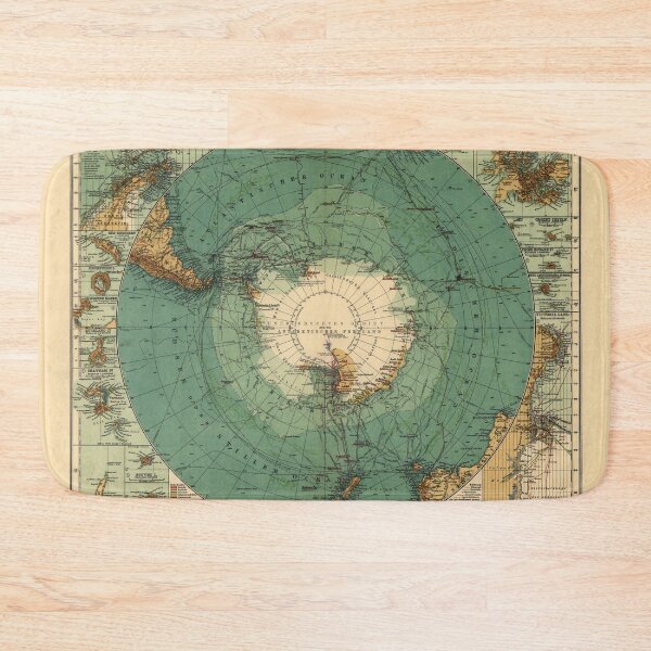 Item preview, Map of Antarctica from 1912 (Süd-Polar-Karte) designed and sold by allhistory.