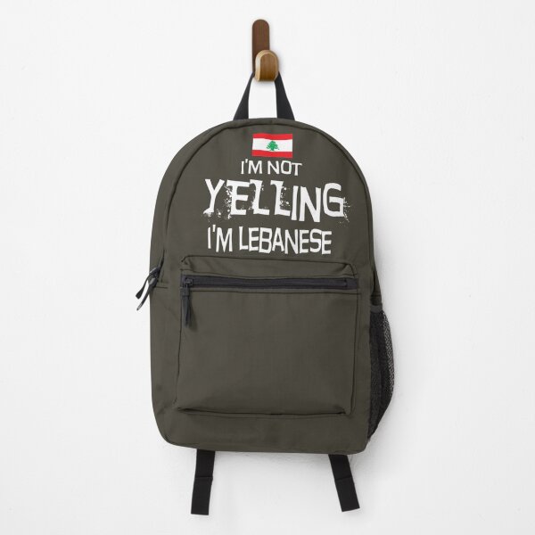 Item preview, I'm not yelling, I'm Lebanese. designed and sold by obedtheartist.