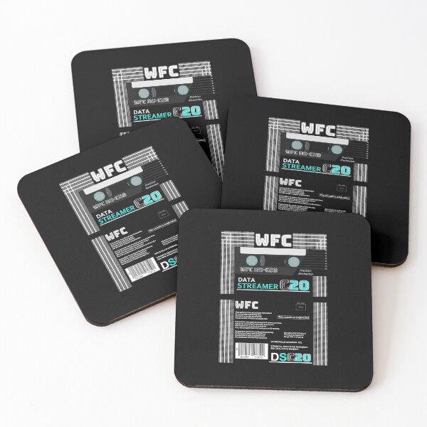 Item preview, WFC Data Streamer C20 computer cassette (front and back) designed and sold by B-96-J.