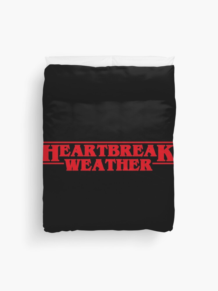 Duvet Cover, Heartbreak Weather designed and sold by RafaTakami
