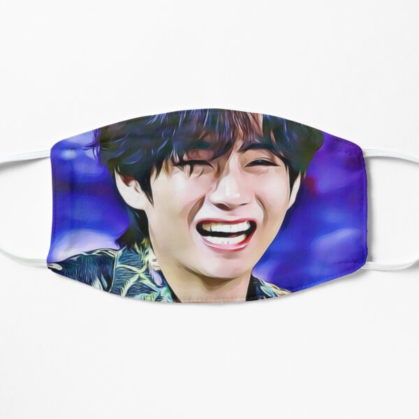 Bts Taehyung Cute Smile Bts V Happy Mask By Ati Ipsa Redbubble