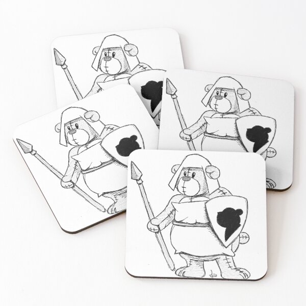 Item preview, Teddy on guard designed and sold by Pittstop.
