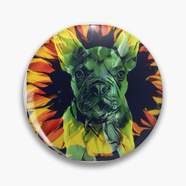 Item preview, Sunflower Frenchie designed and sold by ProtanDesign.
