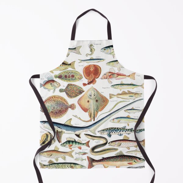 Item preview, Adolphe Millot - Poissons - Vintage french zoology illustration 1921 designed and sold by Gardenlibrary.