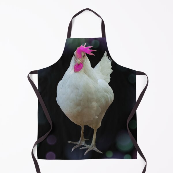 Item preview, Pink hen pink crest designed and sold by Joie-et-Poesie.