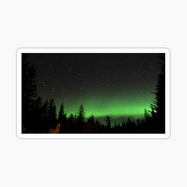 Alaskan Northern Lights Sticker