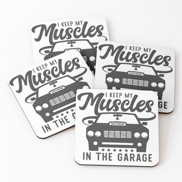 Item preview, MUSCLES IN THE GARAGE COLLECTION designed and sold by JRM Tees & More Store.