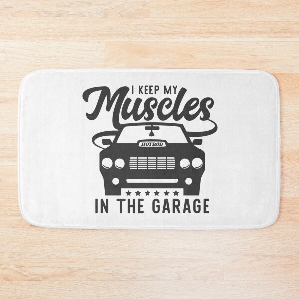 Item preview, MUSCLES IN THE GARAGE COLLECTION designed and sold by JRM Tees & More Store.