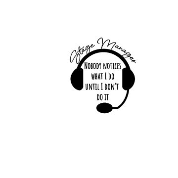 Artwork thumbnail, Stage Manger's Headset by PixieDustST