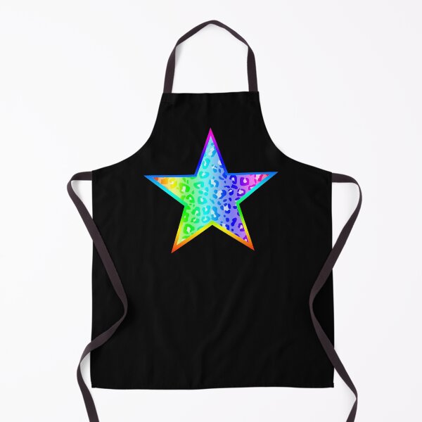 Item preview, Rainbow Leopard Print Star designed and sold by Bumblefuzzies.