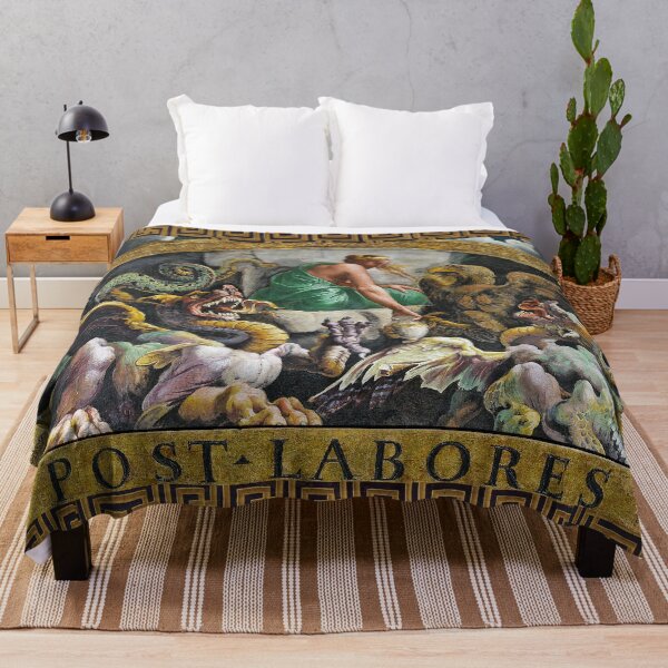 Item preview, PSYCHE AMONG  DRAGONS OF HADES AND EAGLE OF JUPITER Renaissance Frescoes Mantova designed and sold by BulganLumini.